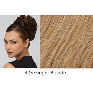 Style-a-Do Hair Wrap 6"  Chignon Heat Friendly Updo Bun Hairpiece Ginger Blonde